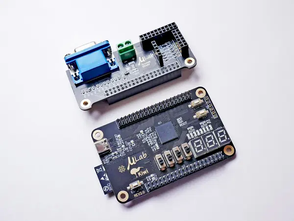 Two FPGA development boards